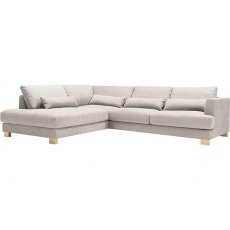 Sits Brandon LHF Small Fabric Chaise Sofa Sits Brandon LHF Small Fabric Chaise Sofa