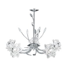 Bellis Chrome Multi Arm Pendant