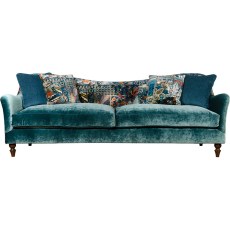 Spink & Edgar Tiffany Fabric Grand Sofa