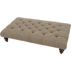 Tetrad Dalmore Rectangular Button Stool