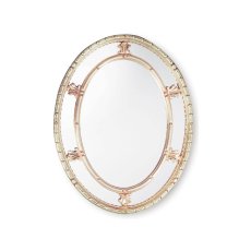 Oval Double Framed Mirror Oval Double Framed Mirror
