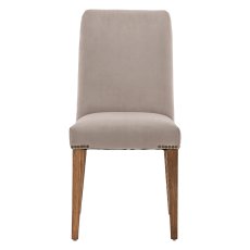 Gallery Direct Highgrove Dining Chair Dove Velvet
