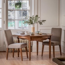 Gallery Direct Highgrove Dining Chair Dove Velvet