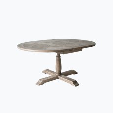 Mustique Round Extending Dining Table
