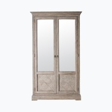 Mustique 2 Door Mirror Wardrobe Mustique 2 Door Mirror Wardrobe