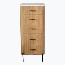 Raffi Bedroom 5 Drawer Tall Chest Raffi Bedroom 5 Drawer Tall Chest