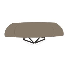 Bontempi Delta 170cm Extendable Barrell Table Bontempi Delta 170cm Extendable Barrell Table