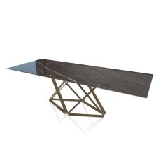 Bontempi Delta Rectangular Fix Dining Table 2.5M