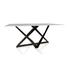 Bontempi Millennium 160cm Glass Fix Table