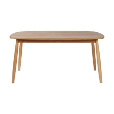 Malin Dining Mid Century Modern Oak Dining Table 160cm