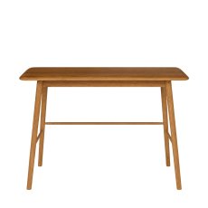 Malin Mid-Century Modern Oak Console Table