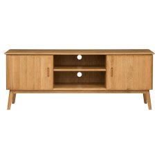 Malin Mid Century Modern Oak TV Unit Malin Mid Century Modern Oak TV Unit