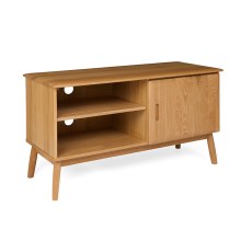 Malin Dining Mid Century Modern Door TV Cabinet