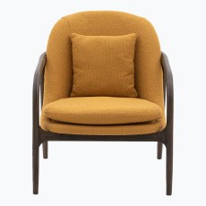 Alegra Mid Century Modern Accent Chair | Ochre
