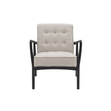 Humber Mid-Century Modern Armchair - Natural Fabric Humber Mid-Century Modern Armchair - Natural Fabric