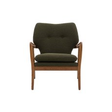 Jensen Mid-Century Modern Armchair | Green Jensen Mid-Century Modern Armchair | Green