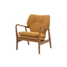 Jensen Mid-Century Modern Armchair - Ochre Jensen Mid-Century Modern Armchair - Ochre