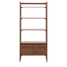 Gallery Direct Madrid Open Display Unit, Walnut