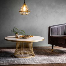 Gallery Direct Pickford Coffee Table, Champagne