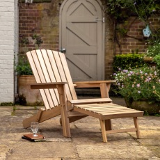 Aspri Lounge Chair with stool Aspri Lounge Chair with stool