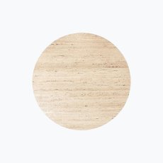 Hampton Travertine Round Coffee Table