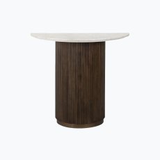 Mariela Half Moon Console Table