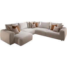 Lucca Chaise Sofa - Left Hand Facing