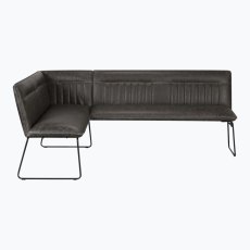 Sam RHF Grey Corner Bench