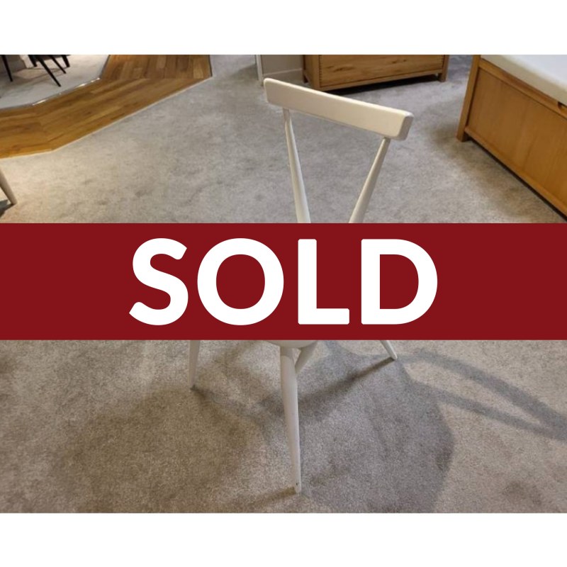 Ercol Originals Stacking Chair White Ercol Originals Stacking Chair White