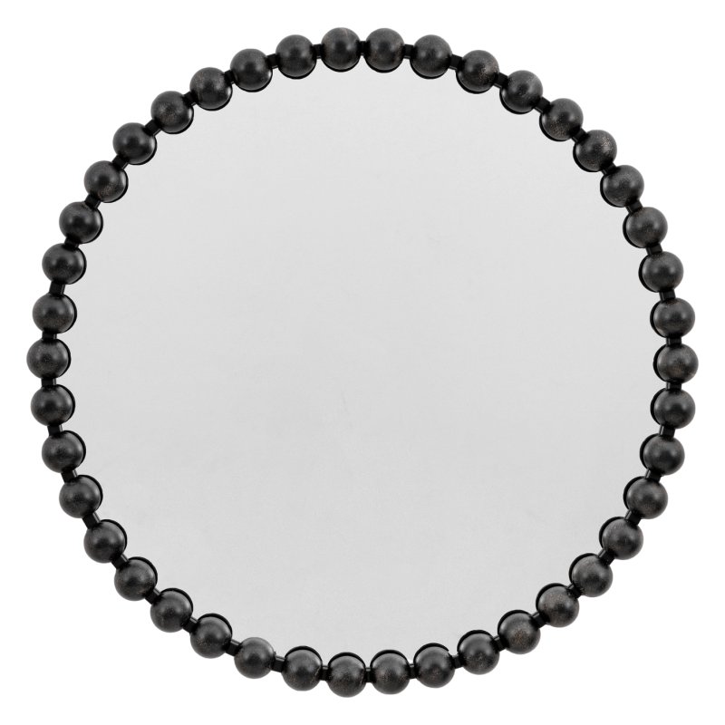 Ceretti Round Mirror Black Ceretti Round Mirror Black