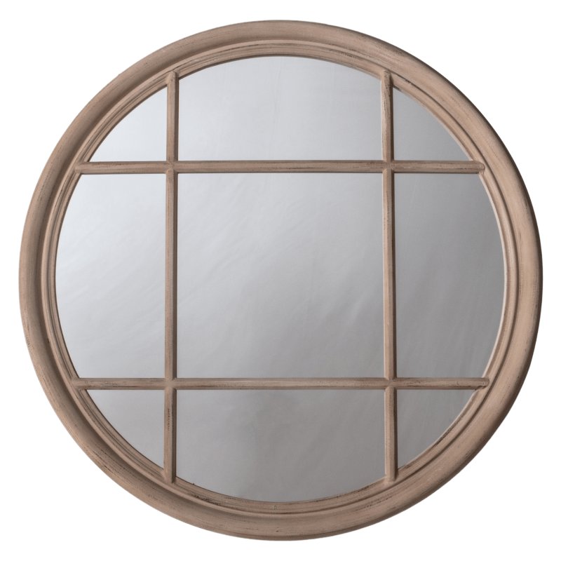 Eccleston Round Mirror Clay Eccleston Round Mirror Clay