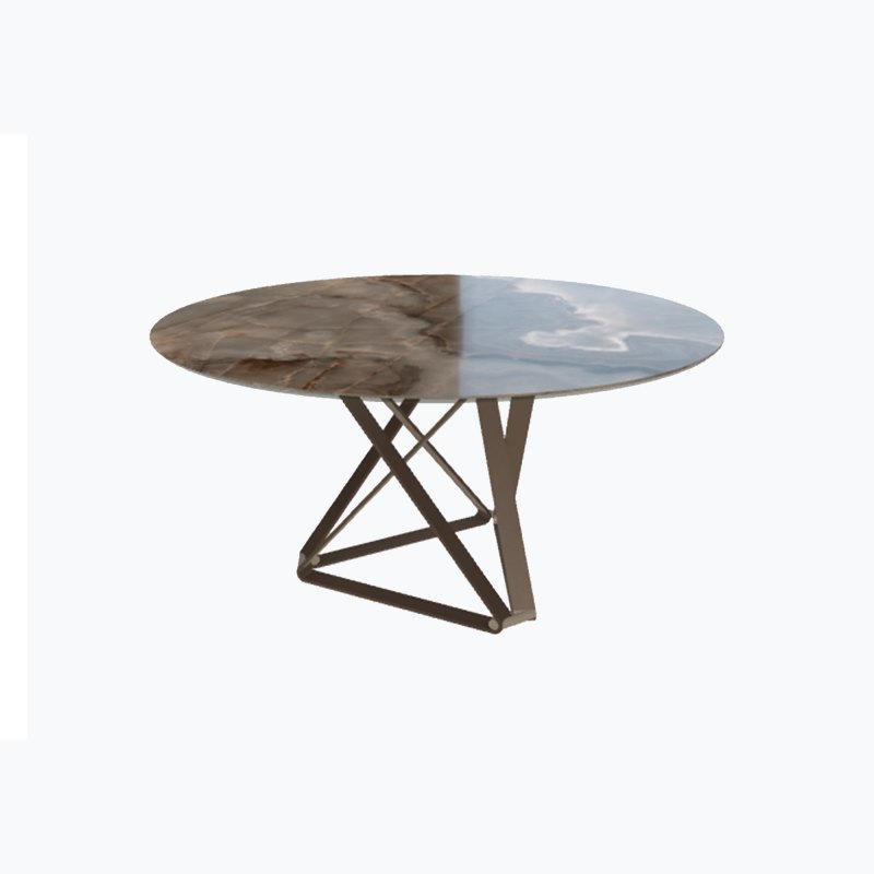 Bontempi Delta Round Fix 150cm Dining Table Bontempi Delta Round Fix 150cm Dining Table