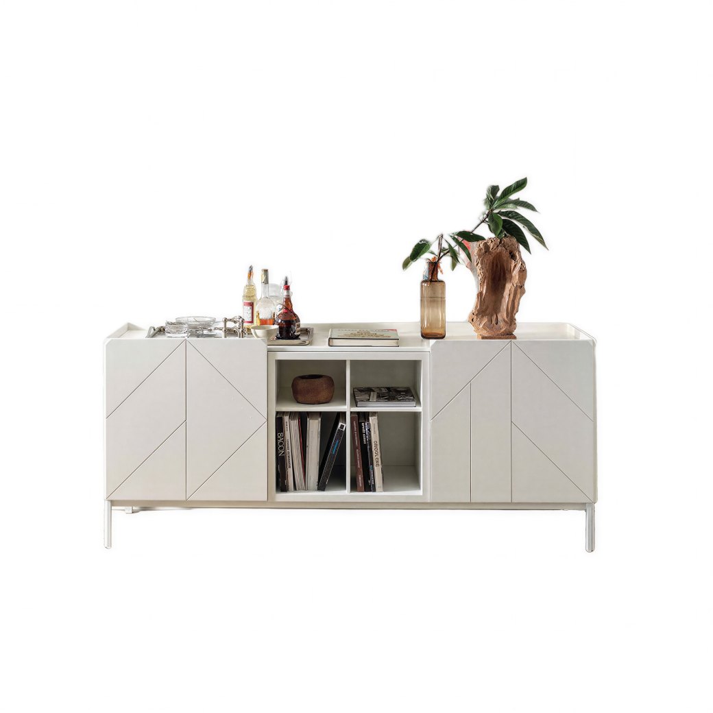Bontempi Pica 202cm Sideboard Veneer Wood Bontempi Pica 202cm Sideboard Veneer Wood