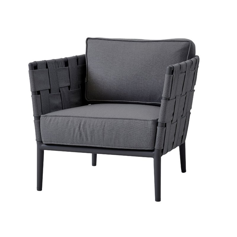 Cane-line Conic Lounge Chair | Grey Cane-line Conic Lounge Chair | Grey
