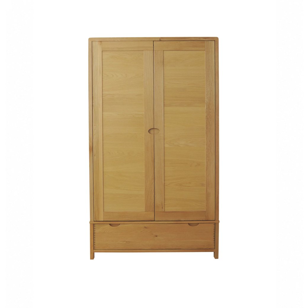 Ercol Bosco Bedroom Oak 2 Door Wardrobe Ercol Bosco Bedroom Oak 2 Door Wardrobe