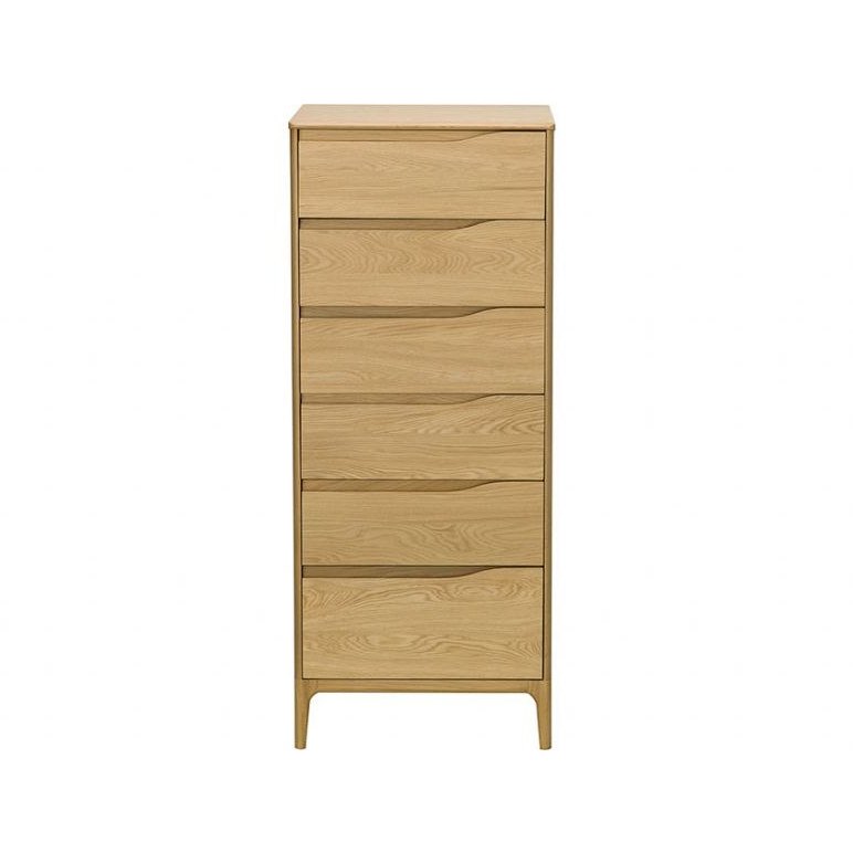 Ercol Rimini 6 Drawer Tall Chest Ercol Rimini 6 Drawer Tall Chest