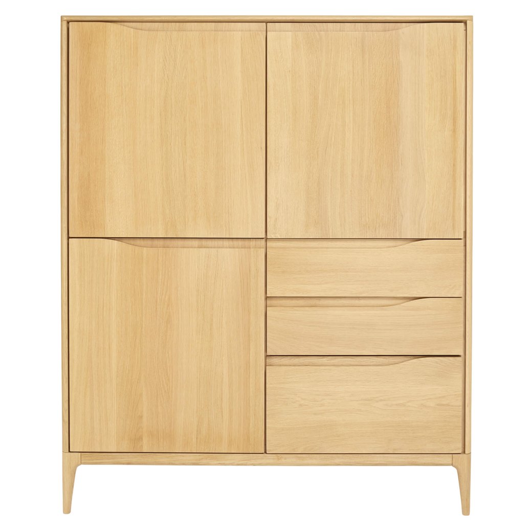 Ercol Romana Oak Highboard Ercol Romana Oak Highboard