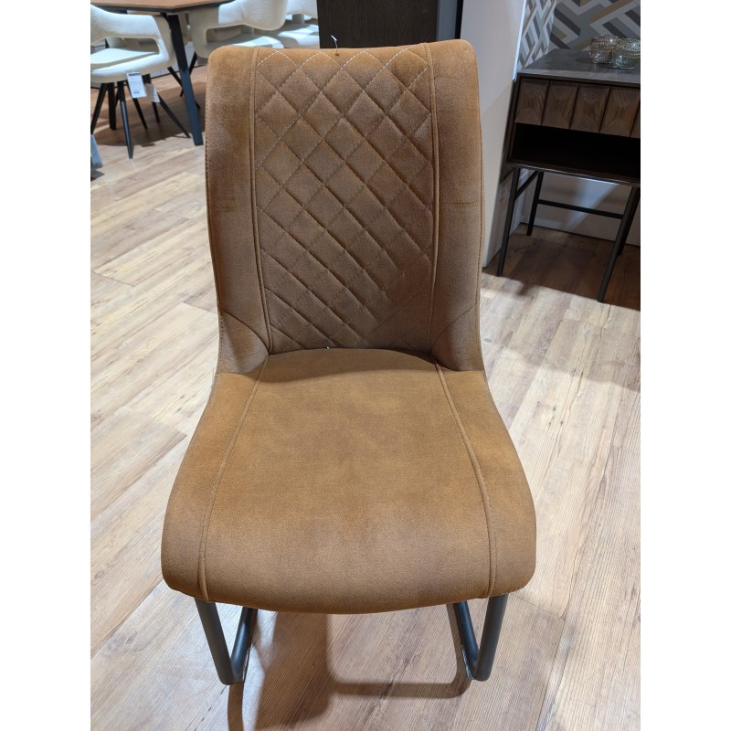 Armin Dining Chair - Karese Ochre Armin Dining Chair - Karese Ochre