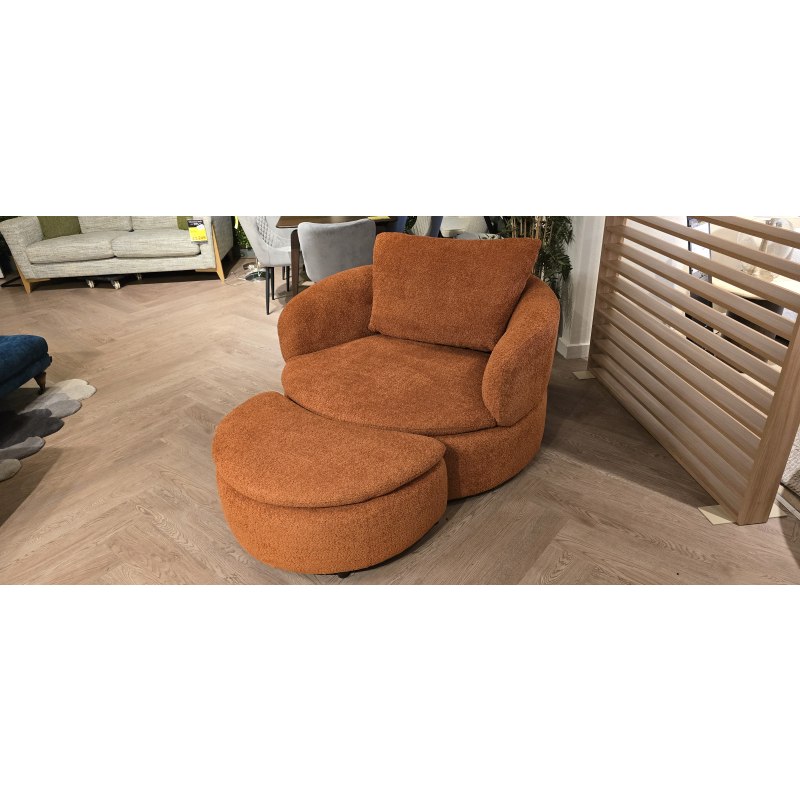 Pebble Swivel Chair & Footstool Pebble Swivel Chair & Footstool
