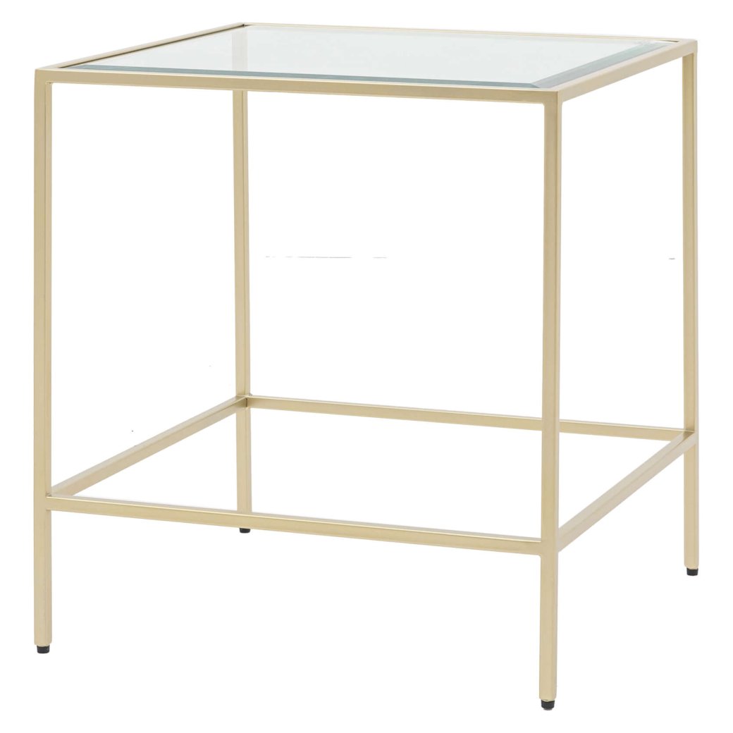 Gallery Direct Rothbury Champagne Side Table Gallery Direct Rothbury Champagne Side Table