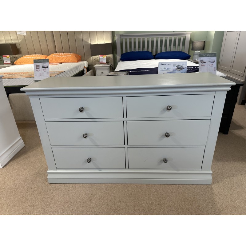 Viggo Bedroom 6 drawer chest in Grey Viggo Bedroom 6 drawer chest in Grey
