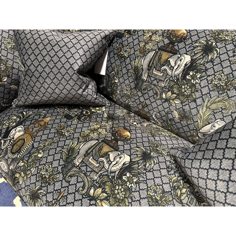 Maya Patterned 2 Seater Sofa including Scatter Cushions Maya Patterned 2 Seater Sofa including Scatter Cushions