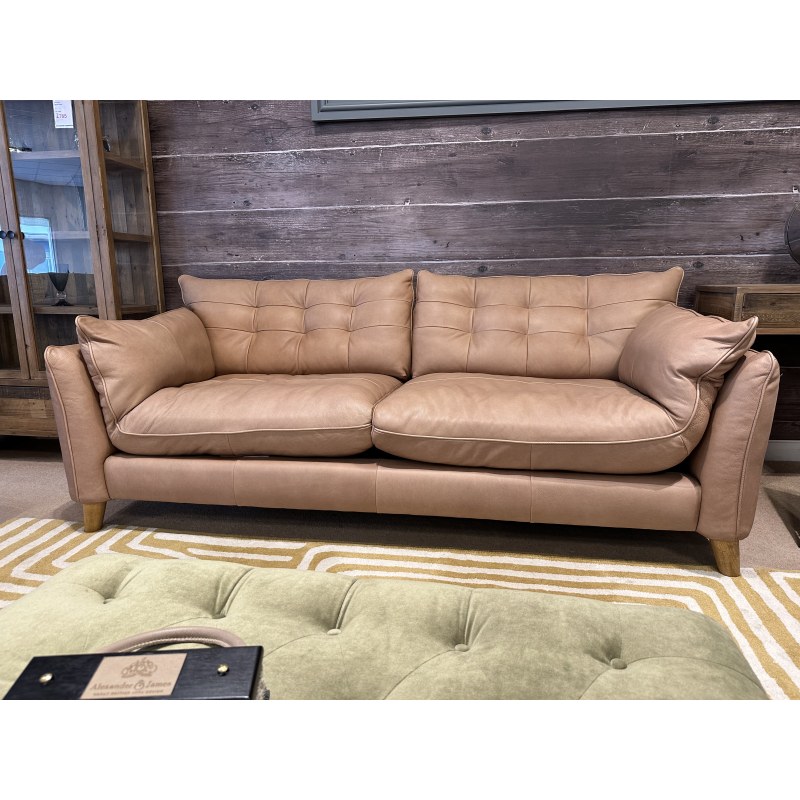 Fredrick 3 Seater sofa in Leather Fredrick 3 Seater sofa in Leather