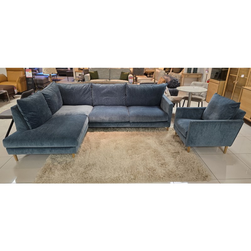 Sally with velcro LHF 2Seater & Divan & Chair Sally with velcro LHF 2Seater & Divan & Chair