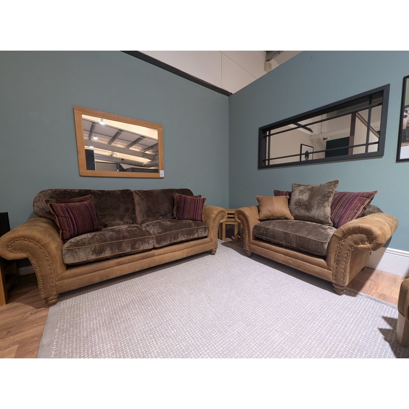 Carnegie, 3 Seater Standard back Sofa & Snuggler Pillow Back Carnegie, 3 Seater Standard back Sofa & Snuggler Pillow Back