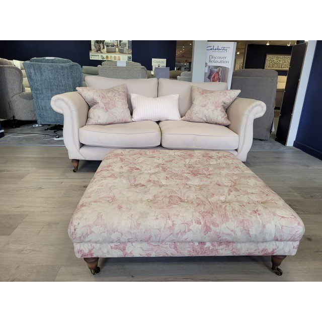 Parker Knoll Artherton 3 Seater Sofa & Large Stool Parker Knoll Artherton 3 Seater Sofa & Large Stool