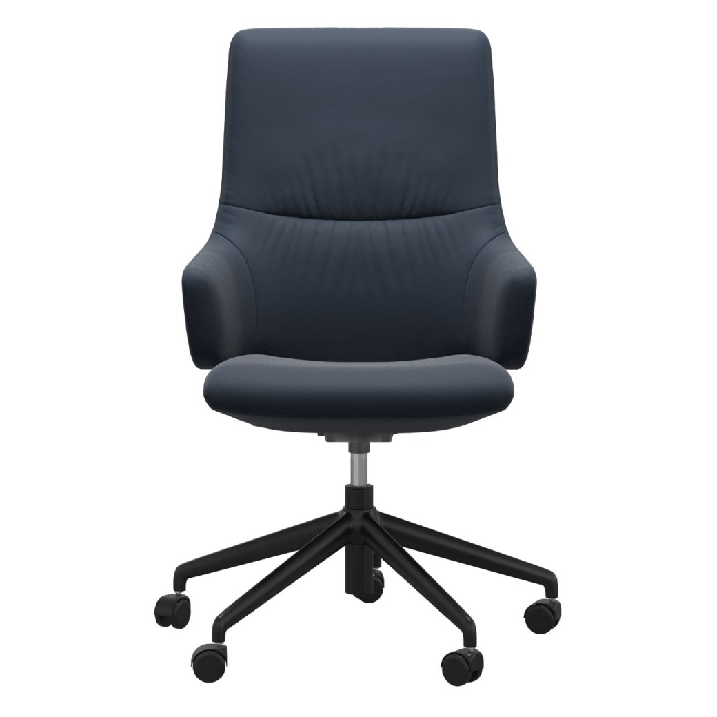 Stressless Mint High Back Office Chair With Arms Stressless Mint High Back Office Chair With Arms