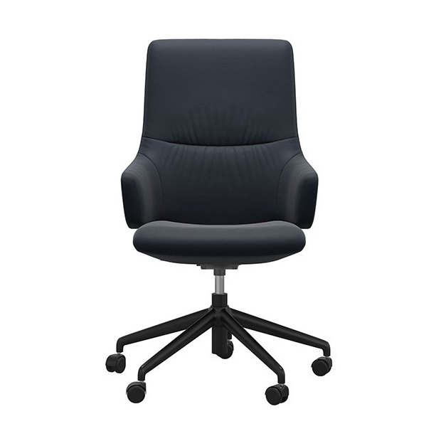 Stressless Mint High Back Office Chair With Arms Stressless Mint High Back Office Chair With Arms