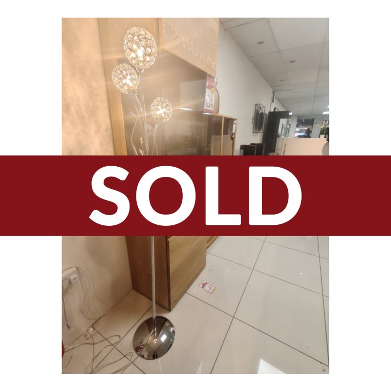 Searchlight Bellis Chrome floor lamp Searchlight Bellis Chrome floor lamp