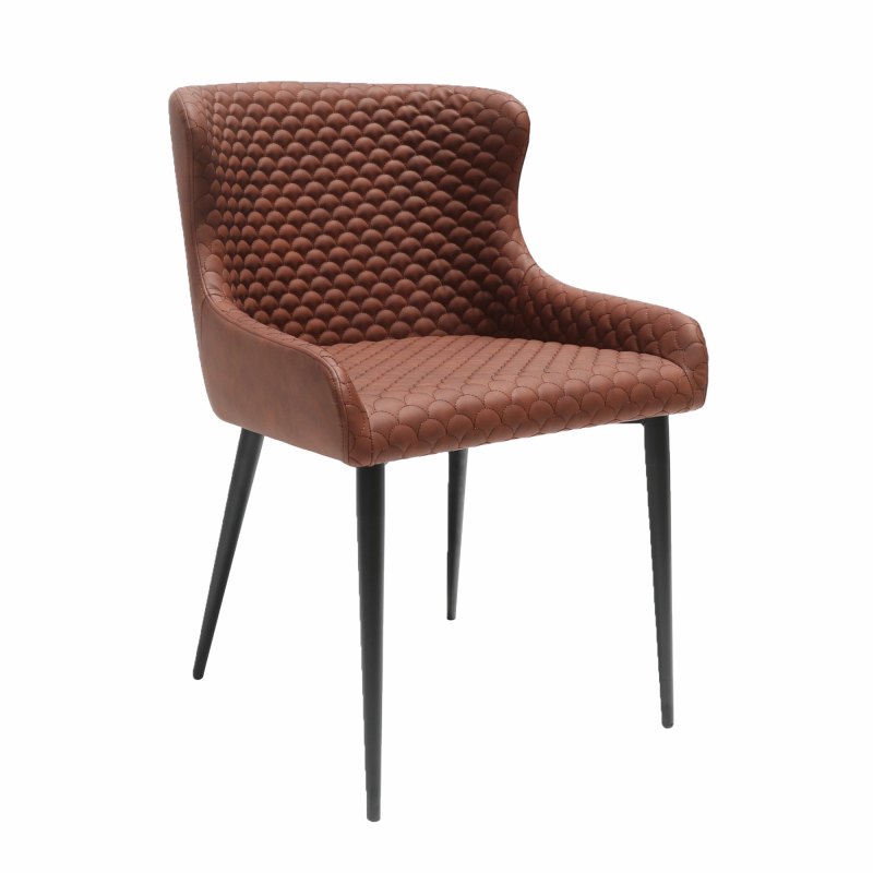 Versa Dining Chair in Tan PU Versa Dining Chair in Tan PU